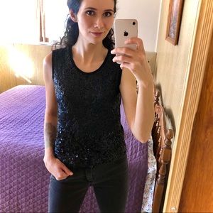 DKNY sleeveless sweater